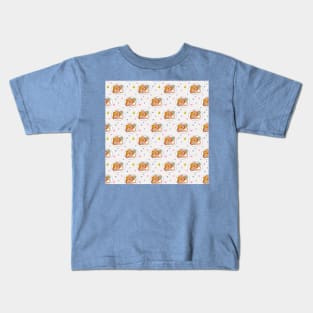 Christmas pattern with traditional cookies Kids T-Shirt